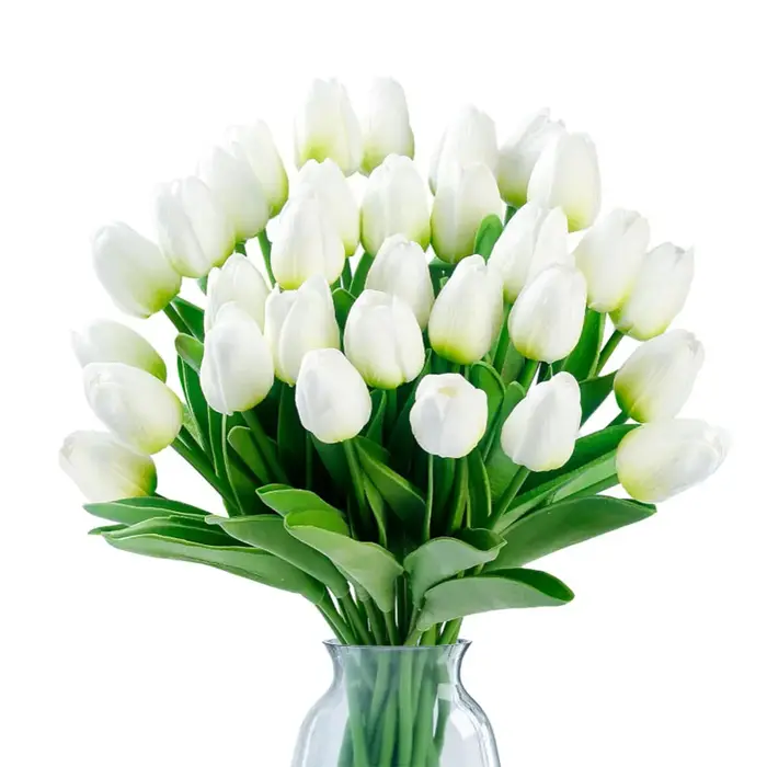 1/5/10/15 pièces tulipes fleurs artificielles vraies