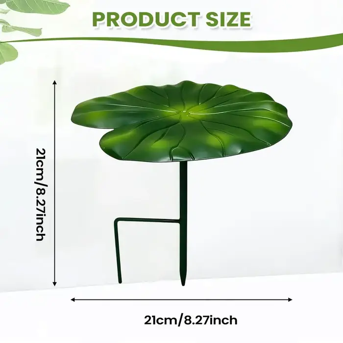 Parasols pour plantes en forme de feuille de 21 cm