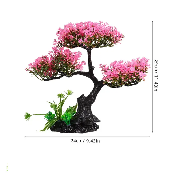 Plantes artificielles pour aquarium intérieur