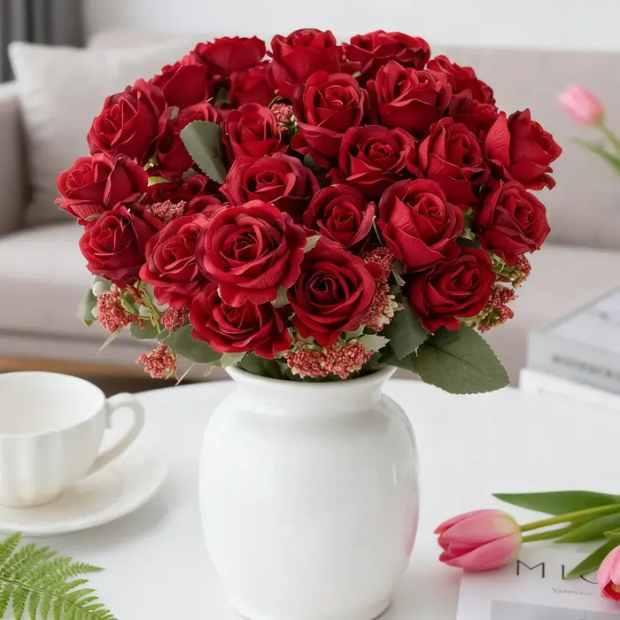 Fleurs Artificielles en Soie