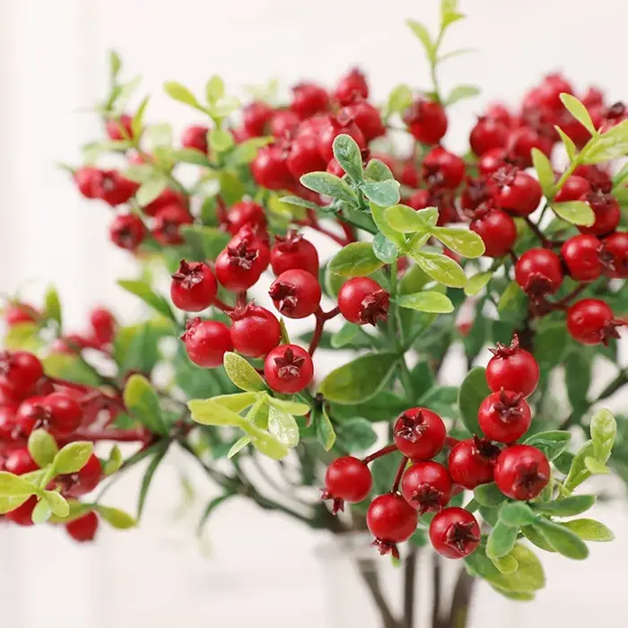 Bouquet Artificiel de Baies de Myrtille