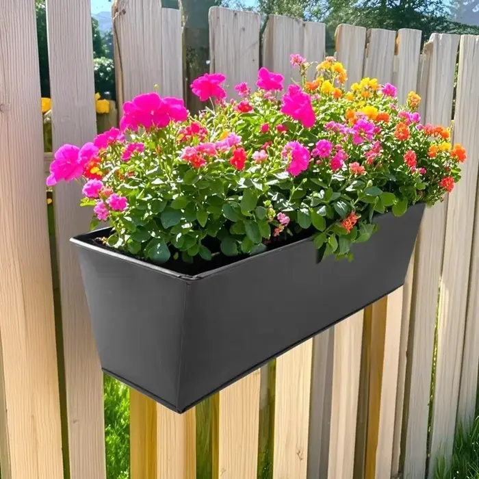 Nouvelle jardinière en fer pour plantes d'extérieur
