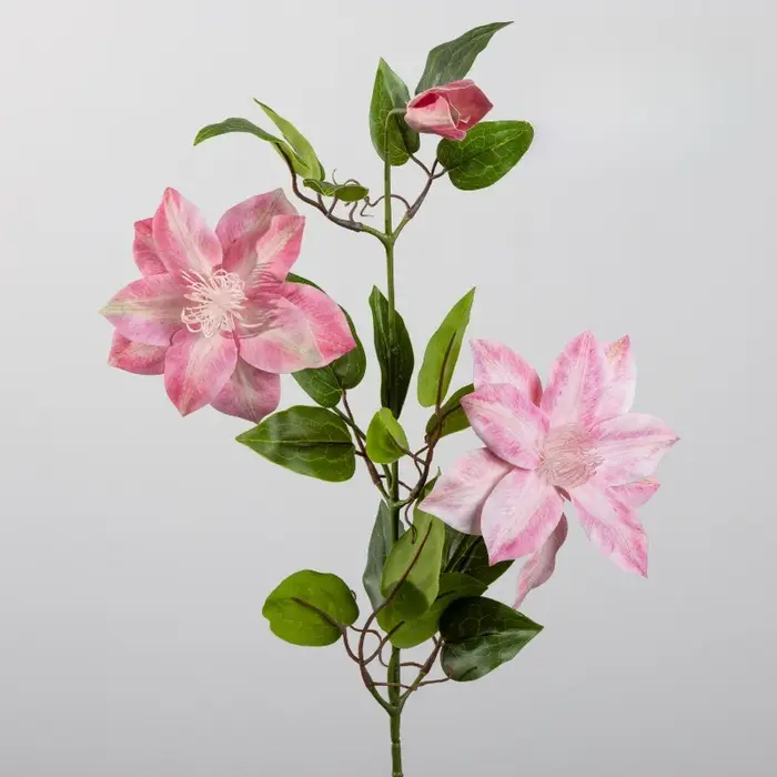 5 pièces de fleurs artificielles en plastique de 86 cm