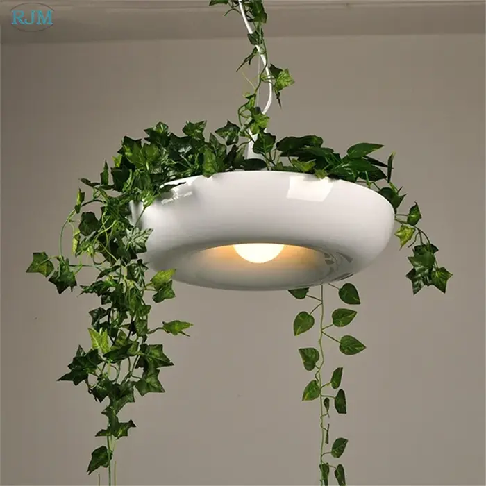 Moderne nordique créatif Pot plantes lampes suspendues Babylon jardin bricolage suspension pour salon café maison éclairage décor