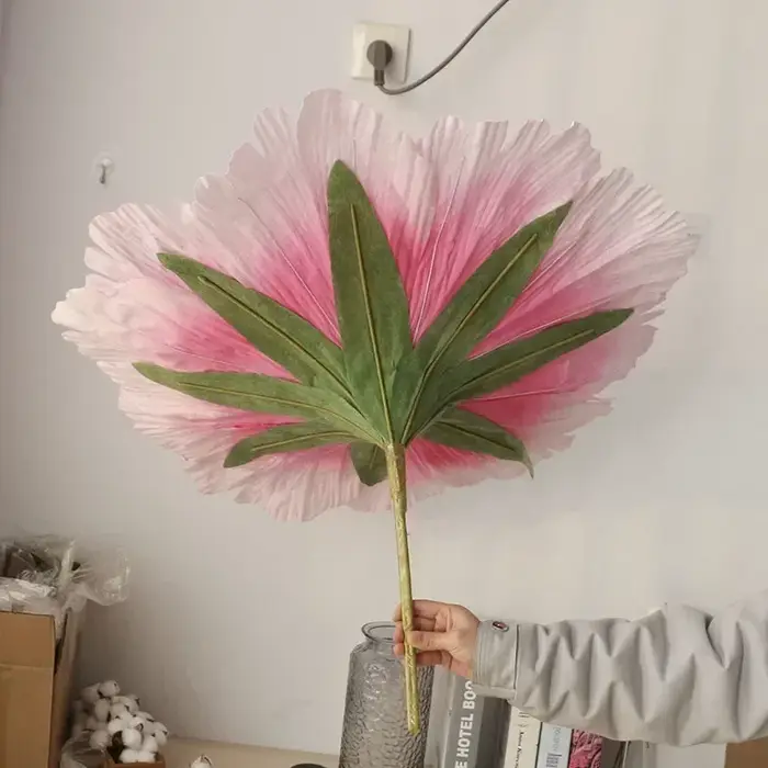 Grande fleur de pivoine géante artificielle en velours