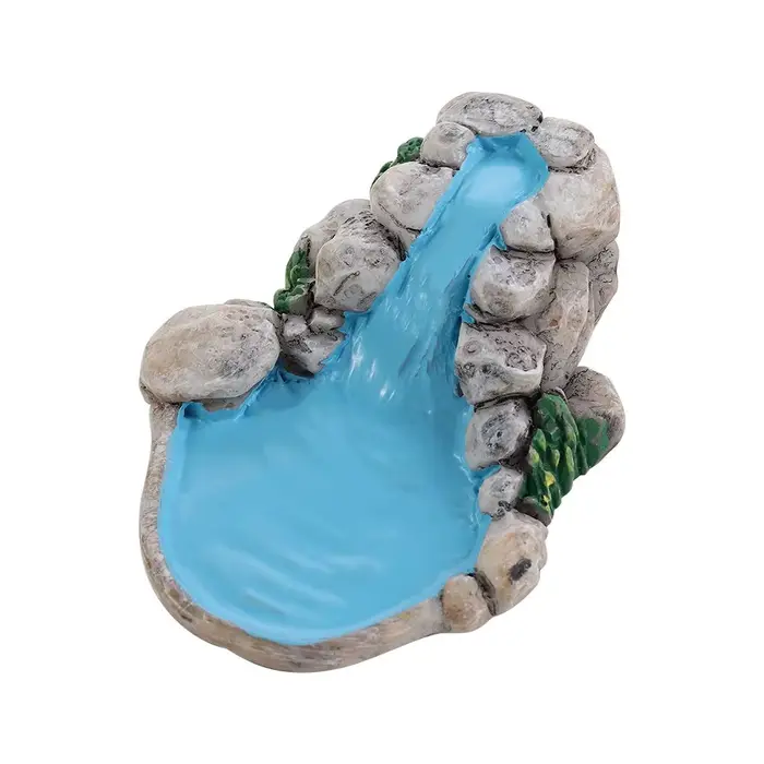 Miniature décorative en résine pour jardin