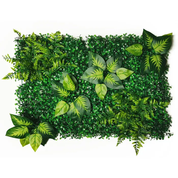 Décoration de la maison plante artificielle pelouse herbe mousse verte faux mur jardin décor intérie