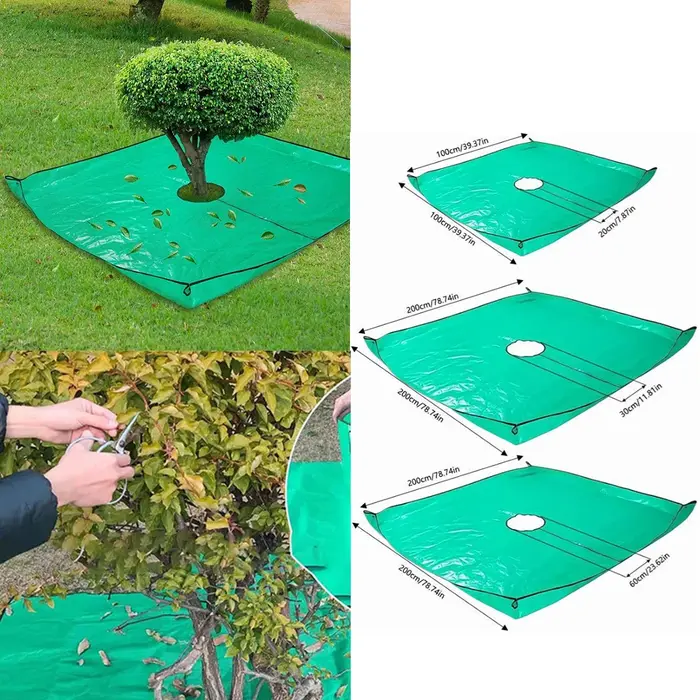 Bâche de protection paysagère imperméable avec trous de 7