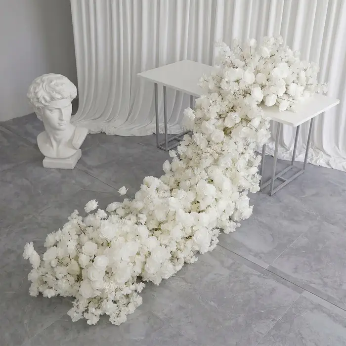 UFlower 200 cm fleur de cerisier artificielle