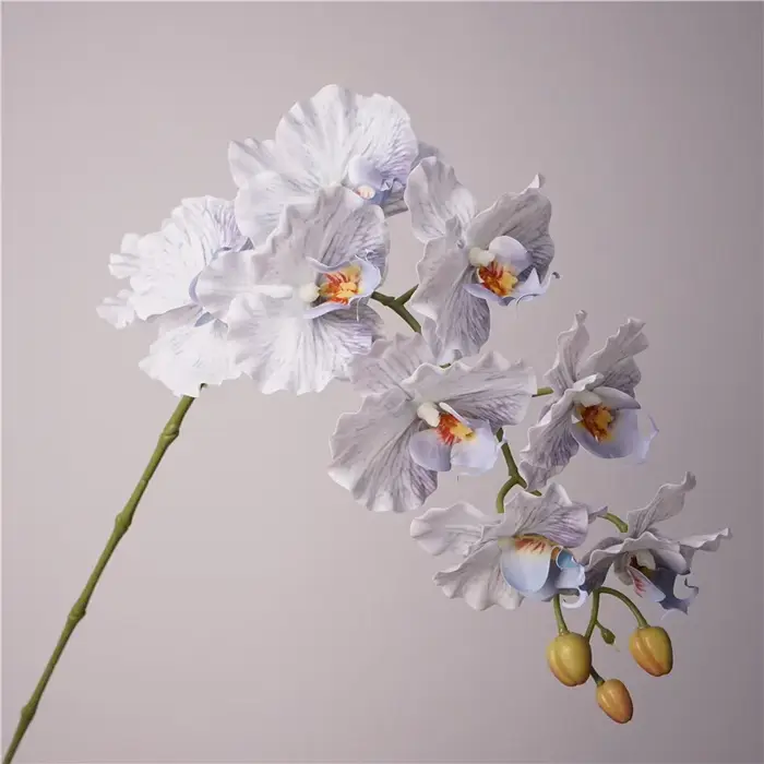 Fausses fleurs en film latex phalaenopsis