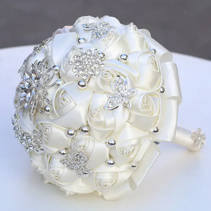 Bouquet de mariée Beige, 1 pièce/lot