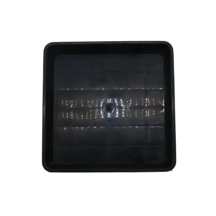 Plateau carré durable pour pot de fleurs