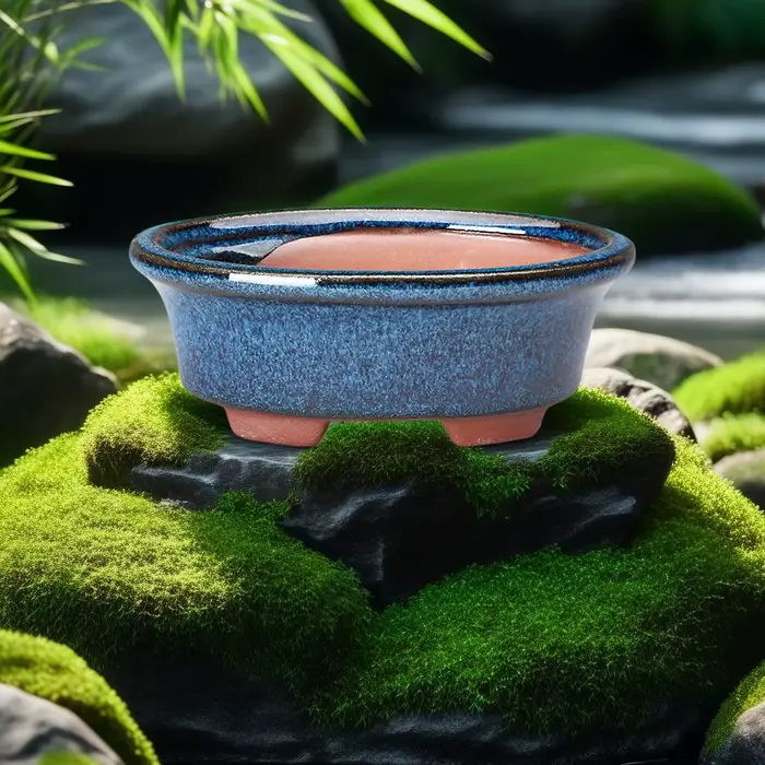 Pot de fleur en céramique avec trou de vidange