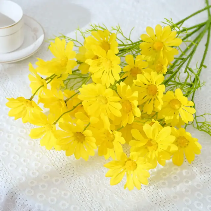 Bouquet de fleurs artificielles marguerite