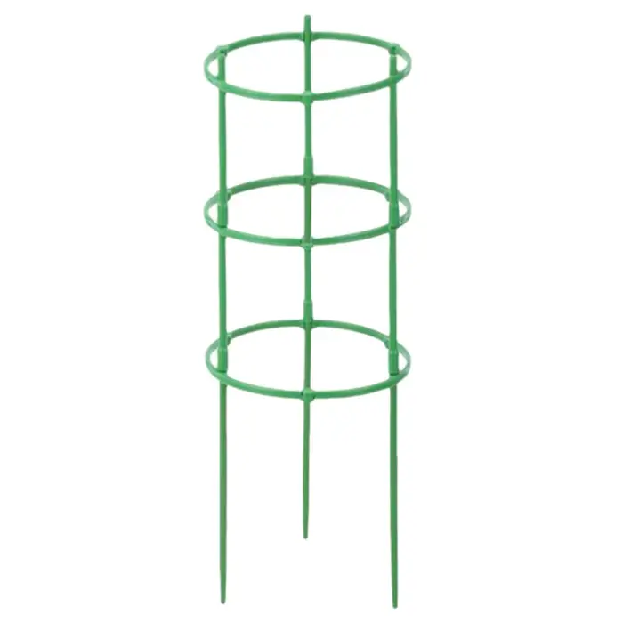Obélisque de jardin pour plantes grimpantes, support de plantes antirouille, cages en forme de tour 