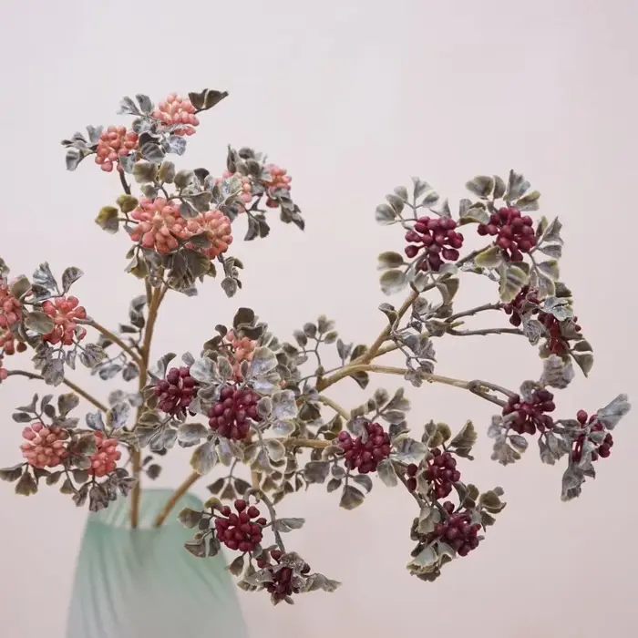 Fleurs artificielles en dentelle pour décoration de maison