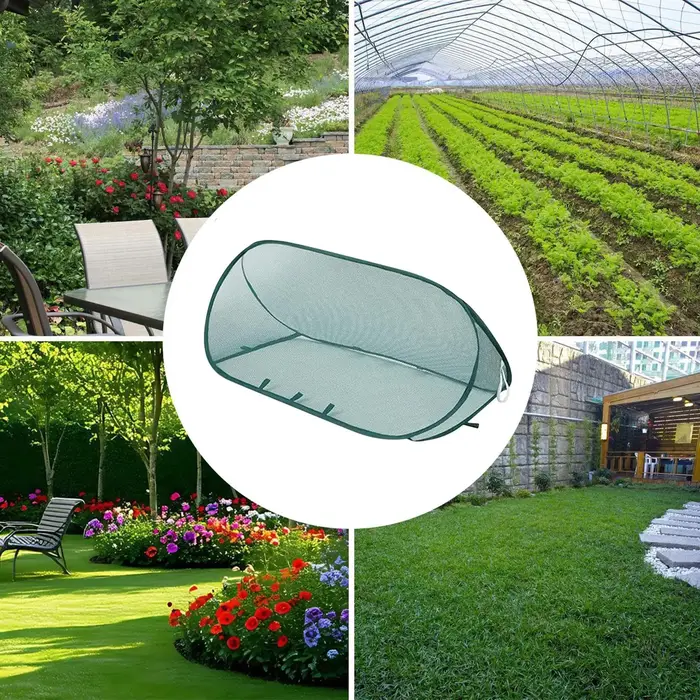 Filet de protection pliable pour plantes