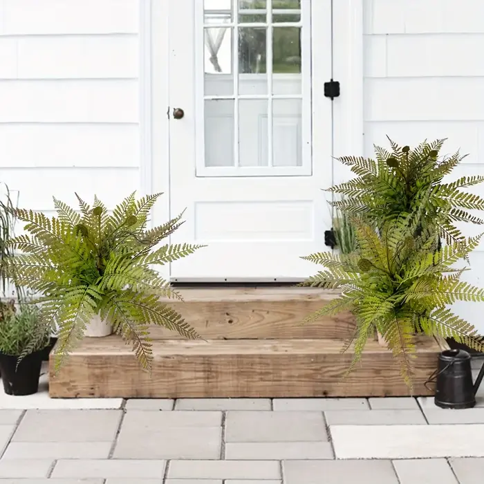 Grands plantes artificielles