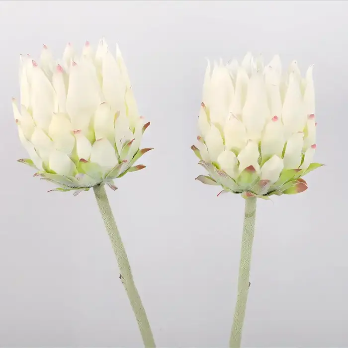 Artificielle haut de gamme unique nordique flocage artichaut fleur décoration de la maison accessoires de photographie