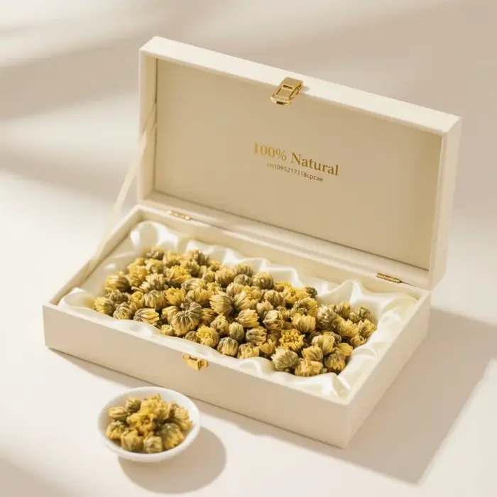 Boutons de chrysanthème naturels de qualité supérieure