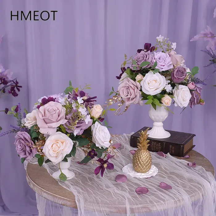 Bouquet de fleurs série violette H865304