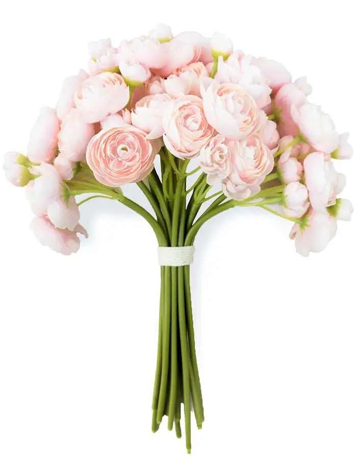 Bouquet de fleurs artificielles Ranunculus
