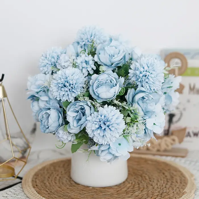 Bouquet hybride de pivoine de fleurs artificielles
