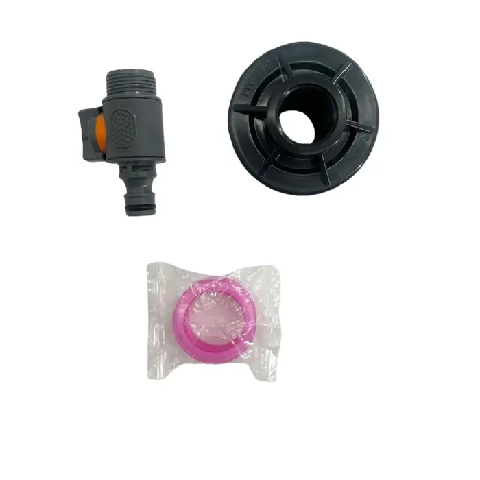 Connecteur de réservoir d'eau en PVC avec ruban adhésif 3/4, raccord rapide, vanne droite, outils de