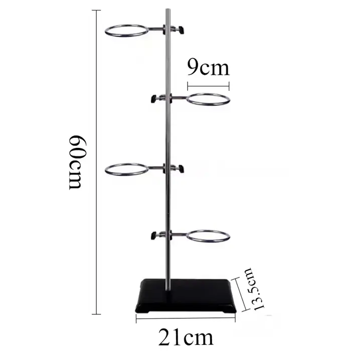 Support de pot de fleurs en fer, supports de pots de fleurs d'intérieur, étagères multifonctions pou