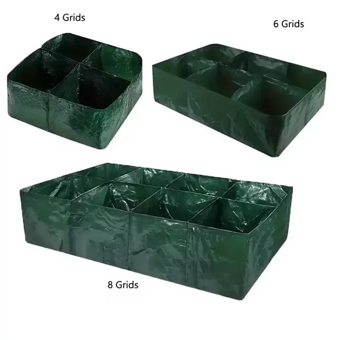 4/6/8 grilles sac de culture plante jardinière légumes fleur pépinière Pot de fleurs rond