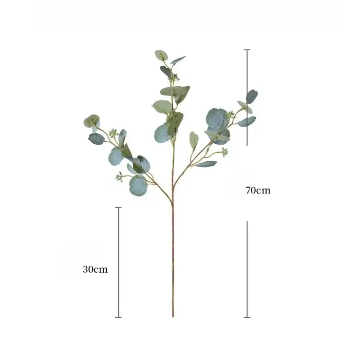 10 pièces de plantes artificielles en soie