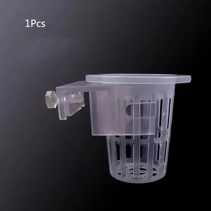Panier de plantation d'aquarium, Support hydroponique suspendu pour Aquarium, tasse d'herbe d'eau, S