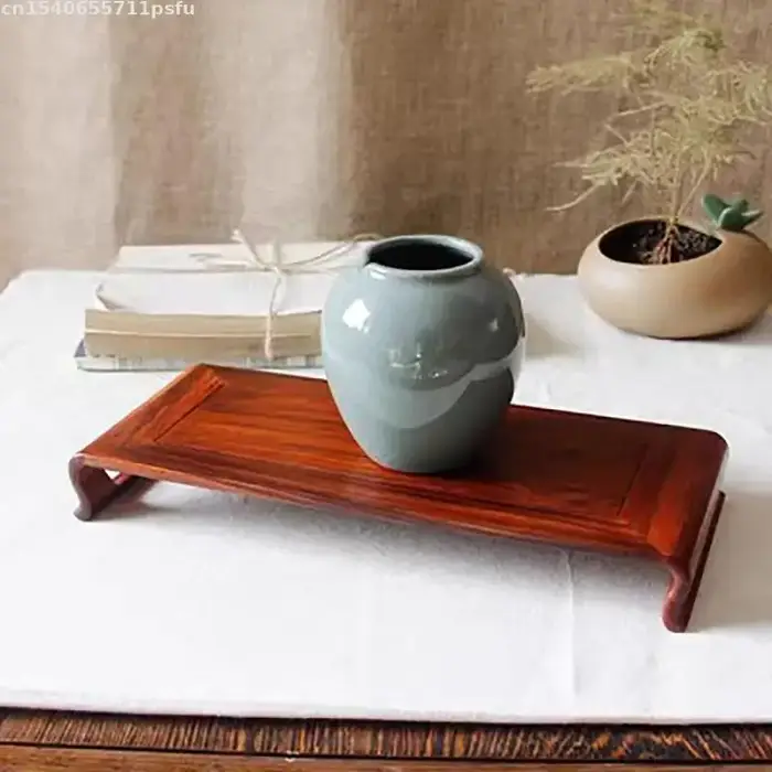 Support de présentation en bois (5 types) pour plantes