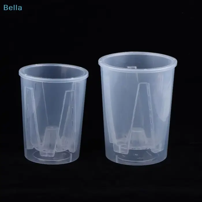 ♩ Pots à orchidées en plastique transparent avec trous