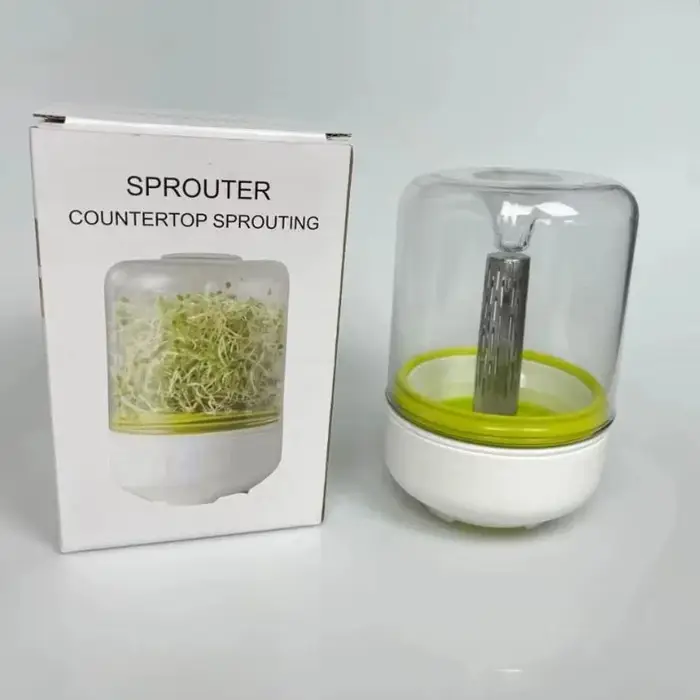 Kit de germination de germes de légumes pour comptoir