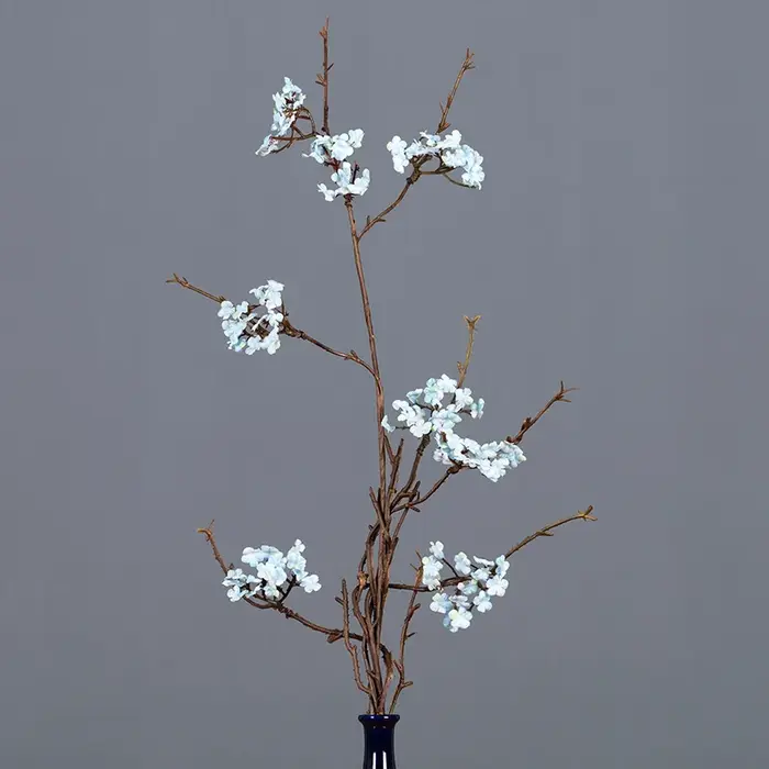Branche de canne à fleurs de cerisier, décor de vigne de plantes à fleurs séchées, maison, maison, j