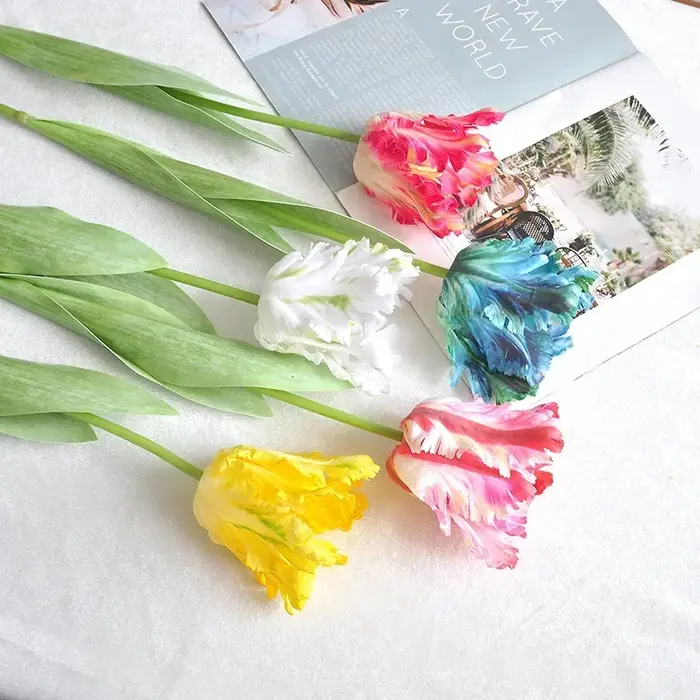 Fleur artificielle perroquet tulipe 69CM