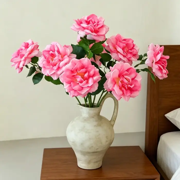 12 pièces de fleurs artificielles