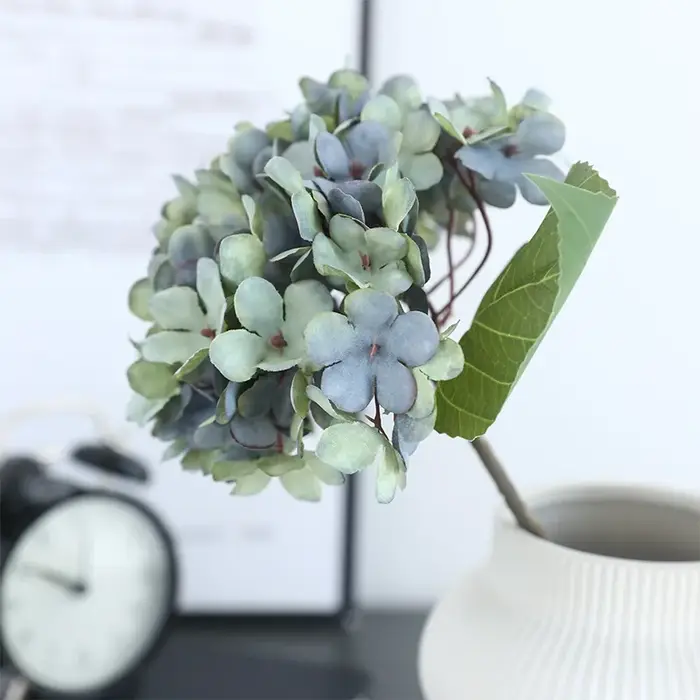 Hortensia artificielle d'automne
