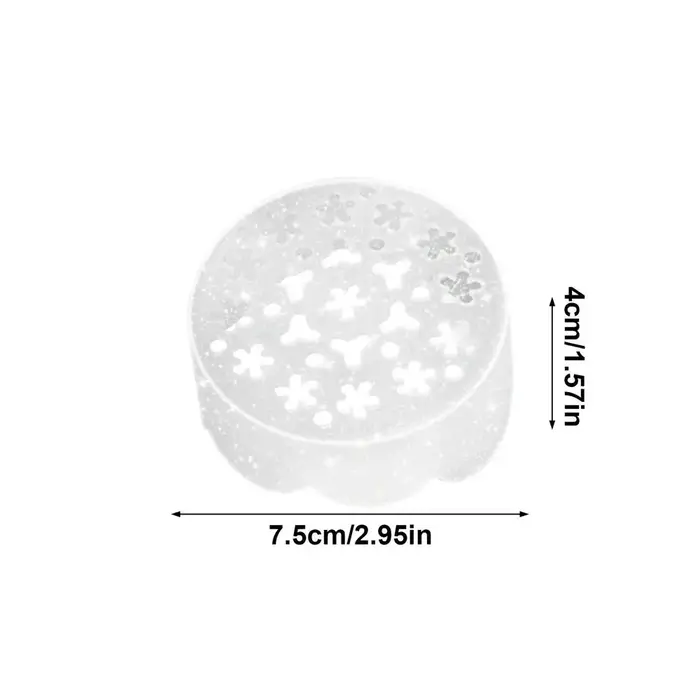 Grille de composition florale en silicone, support flexible pour tiges de fleurs pour vases, grille 