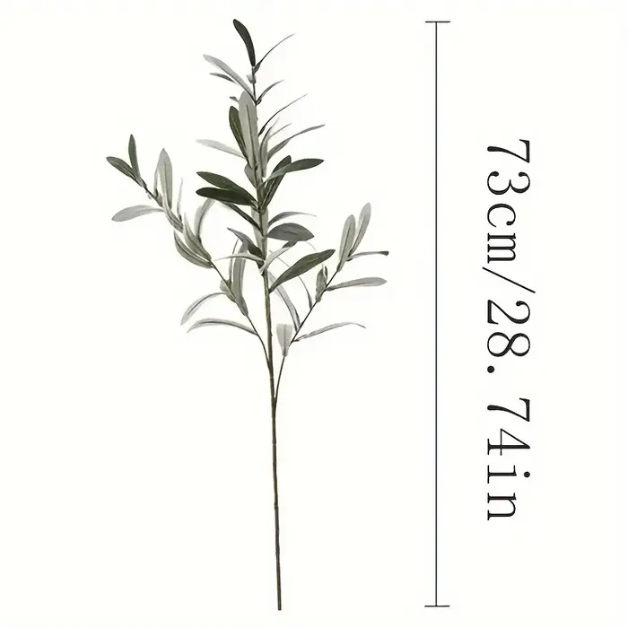 Olive plante simulée, mariage, saint-valentin, fête des mères, décoration de maison de printemps, ac
