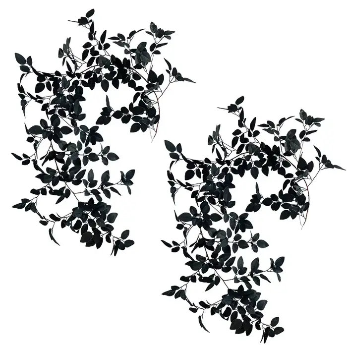 Plantes artificielles en rose noire de 172 cm