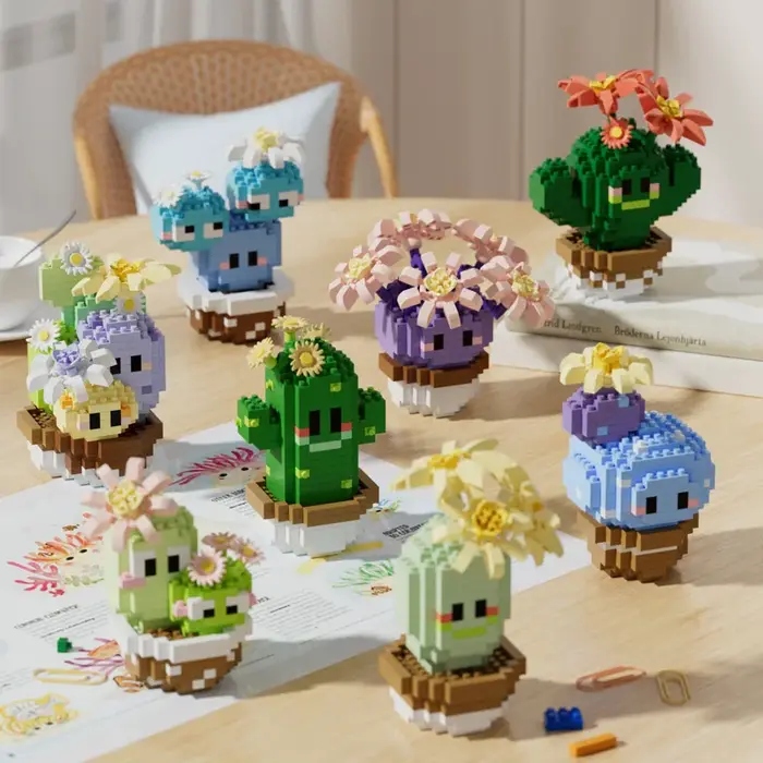 Mini MOC Cactus en Pot