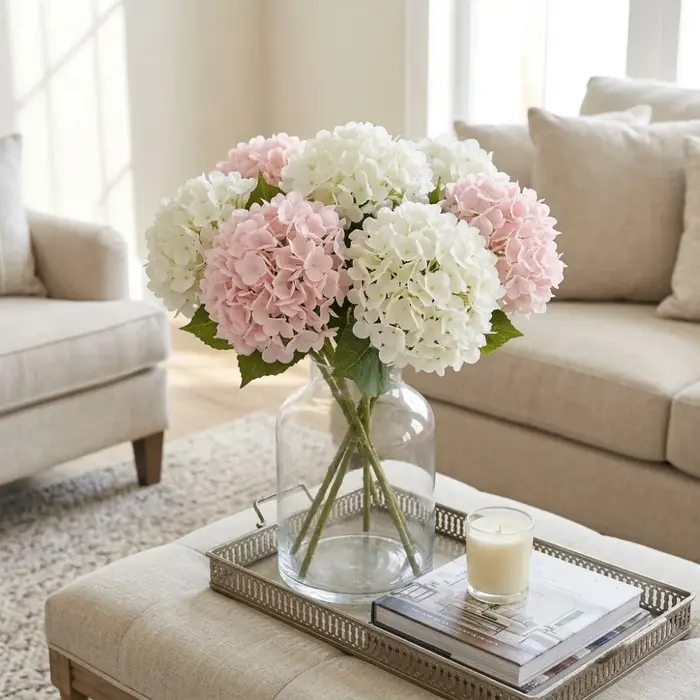 Hydrangea Macrophylla artificielle
