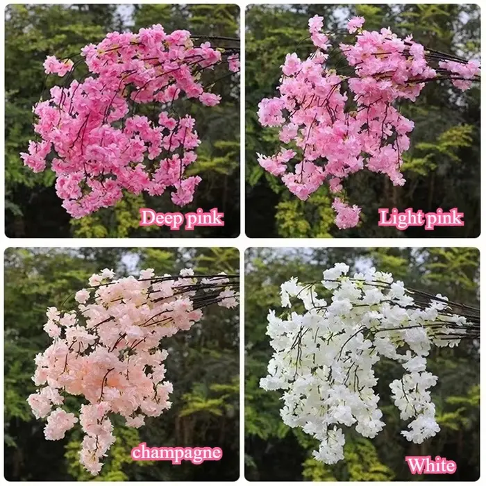 Branches de fleurs artificielles de cerisier
