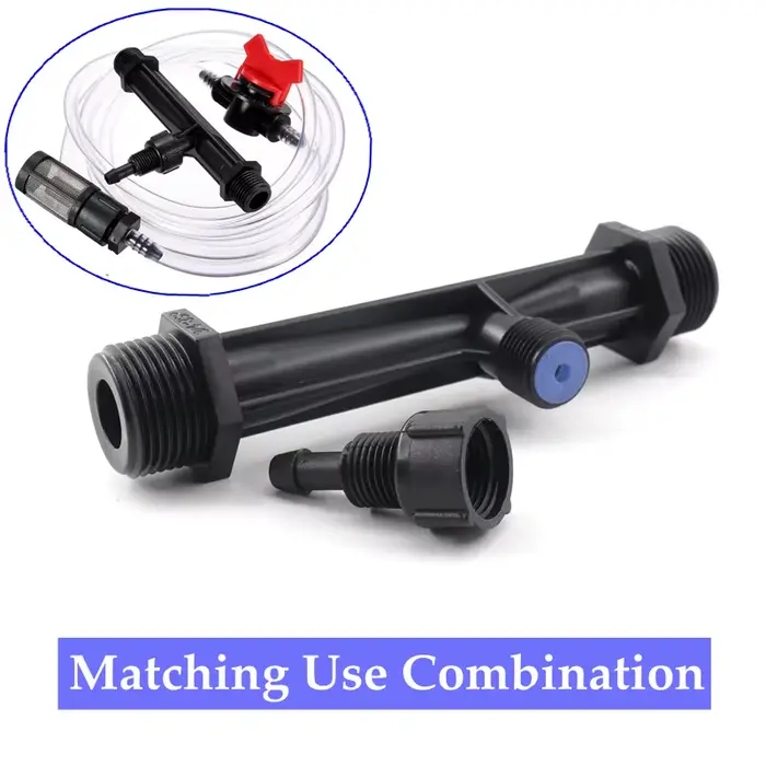 Kit d'injecteur d'engrais Venturi d'irrigation 1/2 "3/4" 1 "1.5 ", dispositif d'utilisation d'engrai