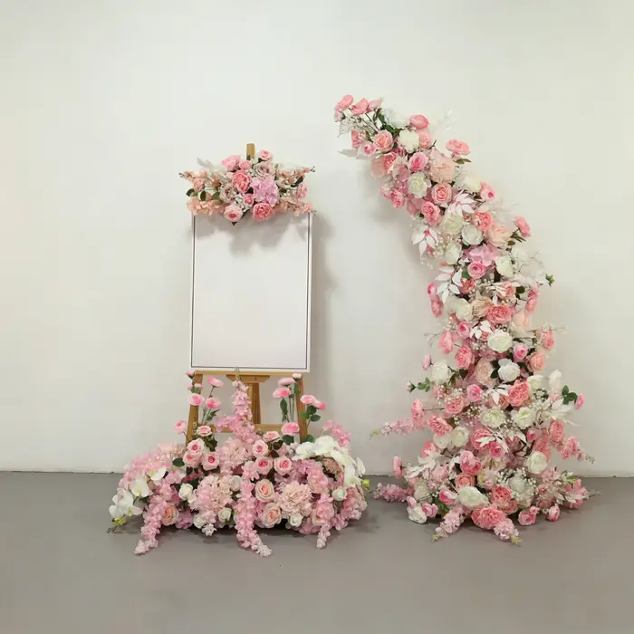 Composition florale rose