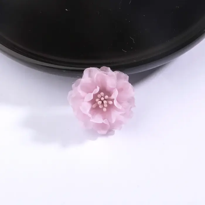Fleurs artificielles en mousseline de soie