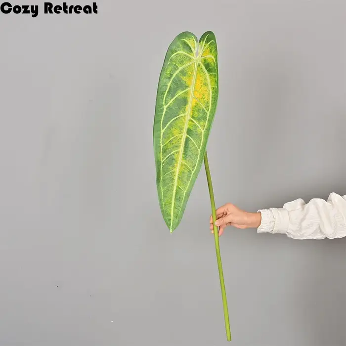 Feuilles de Calla artificielles en plastique