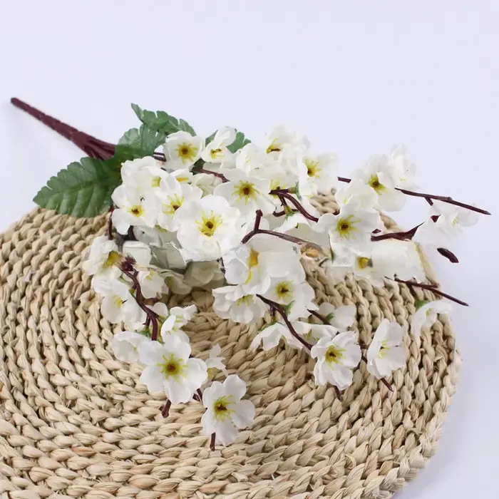 Branche de fleur de prunier en plastique